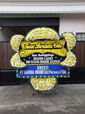 Papan Bunga Duka di Cikarae Thoyyibah